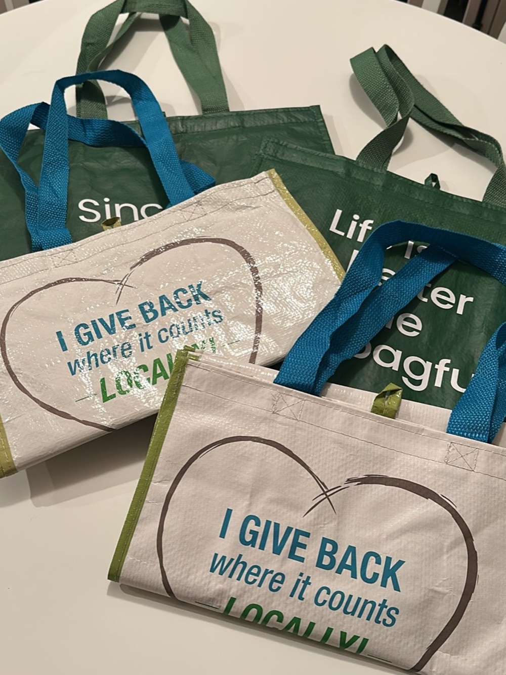 Star Market Set of 4 Reusable Grocery Bags